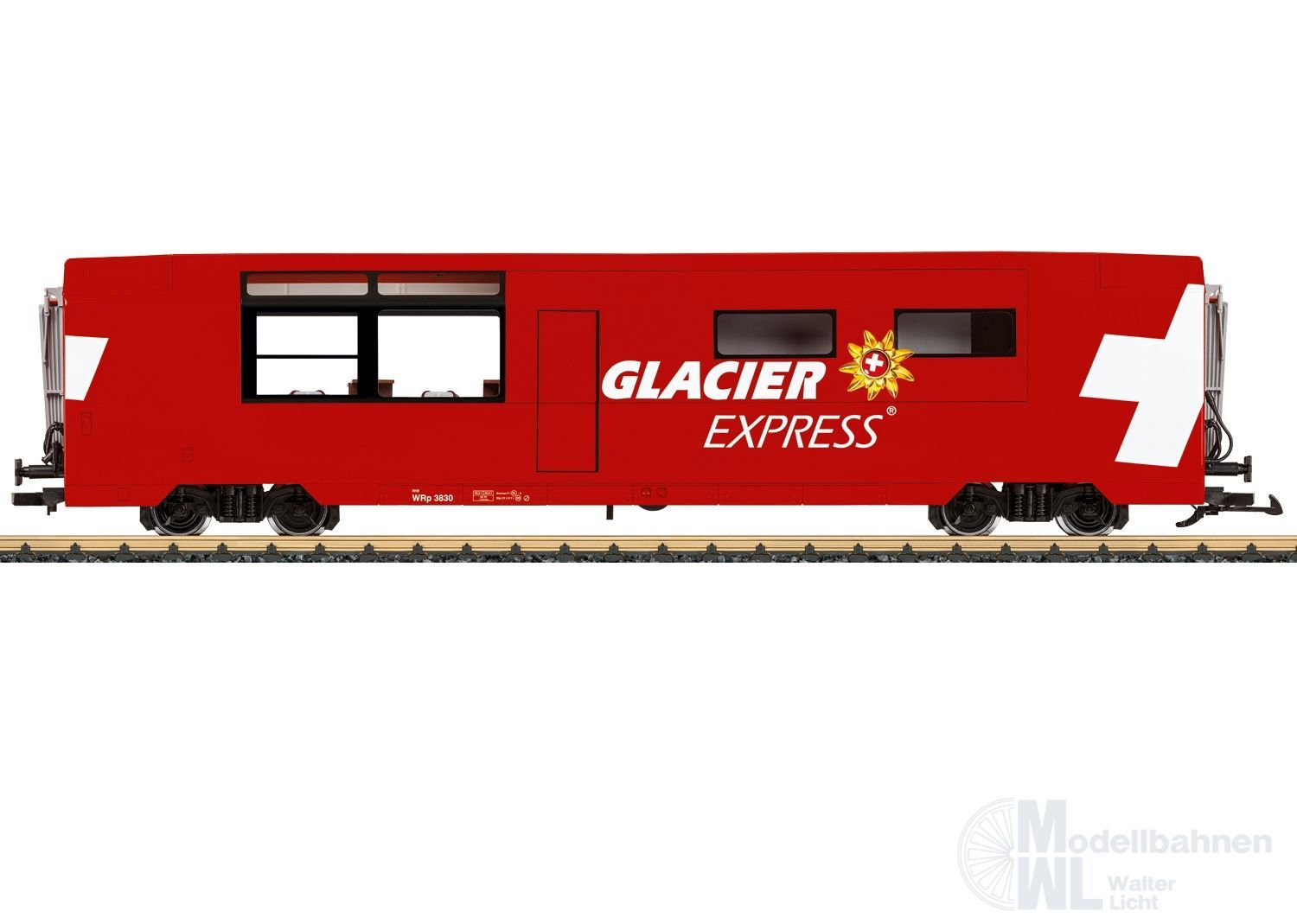 LGB 33673 - Speisewagen RhB Ep.VI Glacier Express Spur G 1:22,5