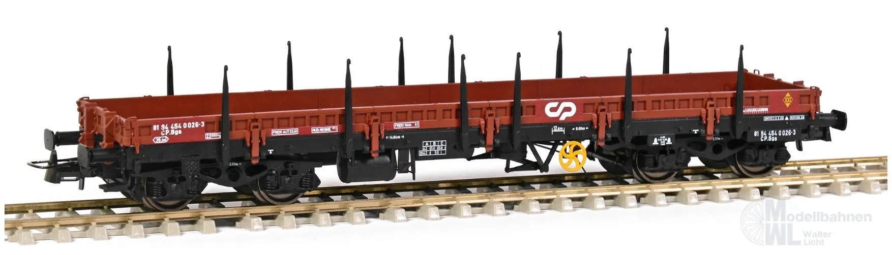 Sudexpress S0454026 - Rungenwagen CP Ep.IV SGS versão 2 Container SOCAMAR H0/GL