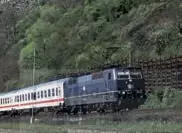 Lenz 50318-02 - E-Lok BR 181 206-05 DB Ep.IV stahlblau Spur 0