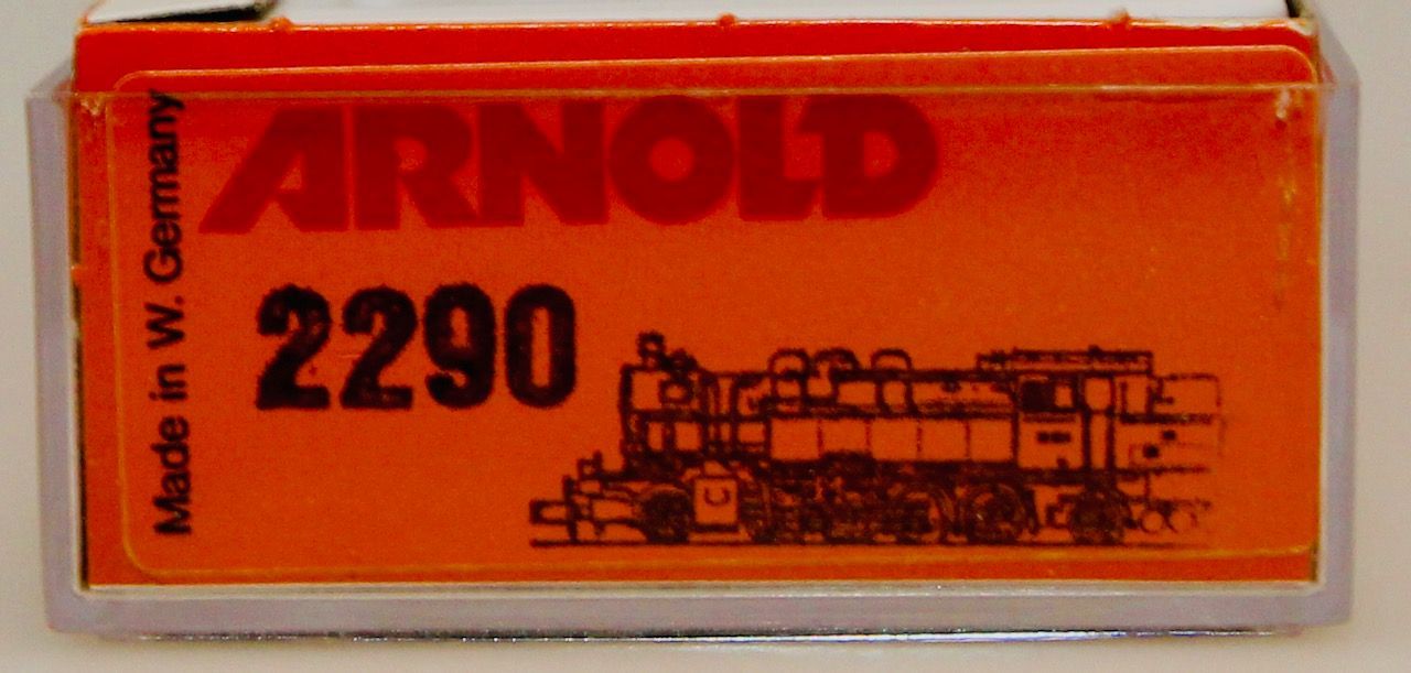 Arnold 2290 - ARNOLD - Dampflok BR 93 529 DRG Ep.II N 1:160