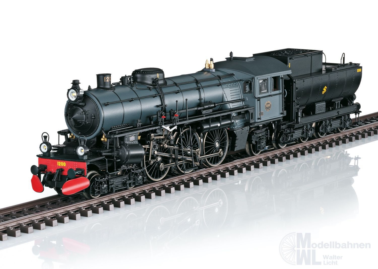 Märklin 39490 - Dampflok F 1200 SJ Ep.VI H0/WS Sound Märklin 39490 - Dampflok F 1200 SJ Ep.VI H0/WS Sound