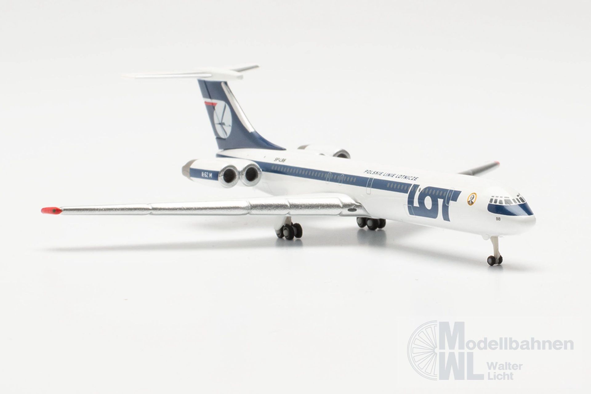 Herpa 537322 - IL-62M LOT Polish Airlines 1:500