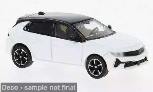 PCX-Models 870590 - Opel Astra weiss/schwarz 2021 H0 1:87