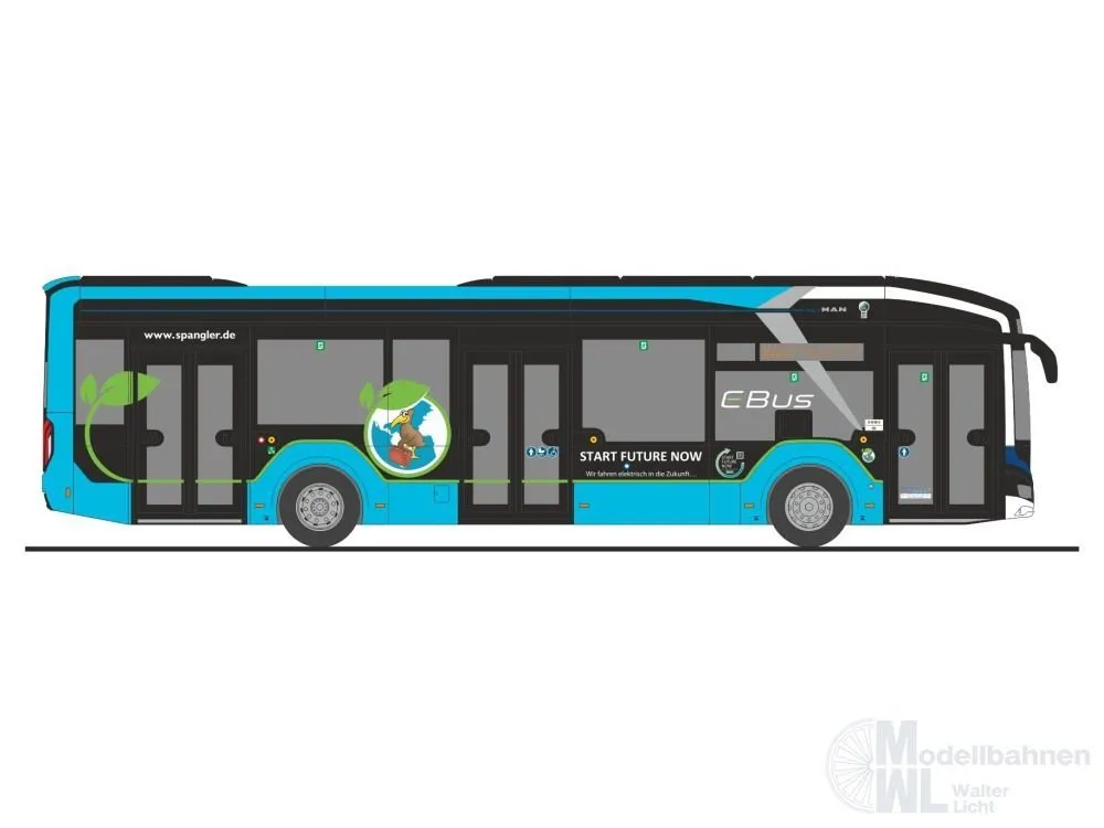 Rietze 76336 - MAN Lion´s City 12 E VRN Spangler Pöttmese H0 1:87