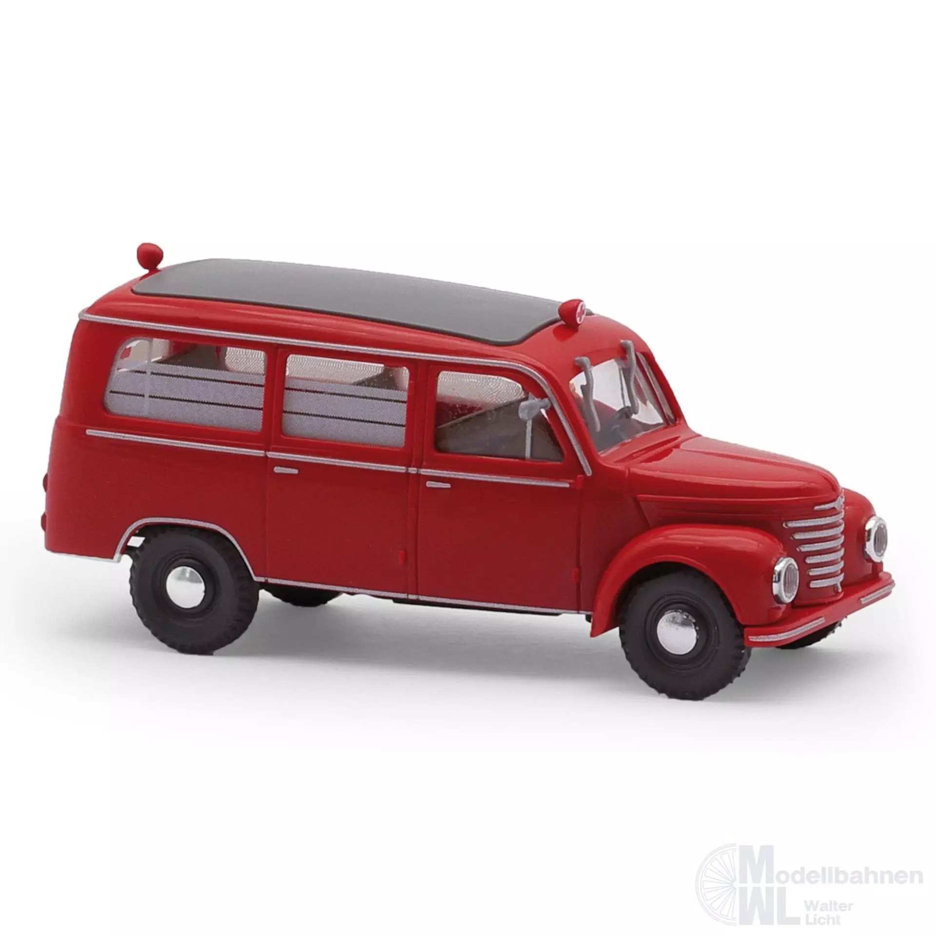 Busch 51264 - Framo V901/2 Bus Feuerwehr Krankenwagen Bj.1954 H0 1:87