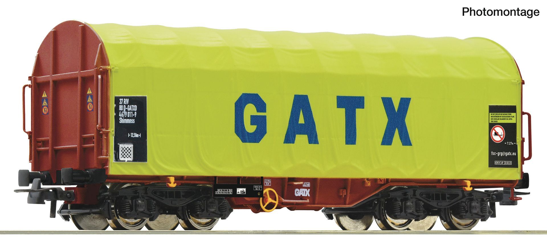 Roco 6600377 - Schiebeplanenwagen GATX