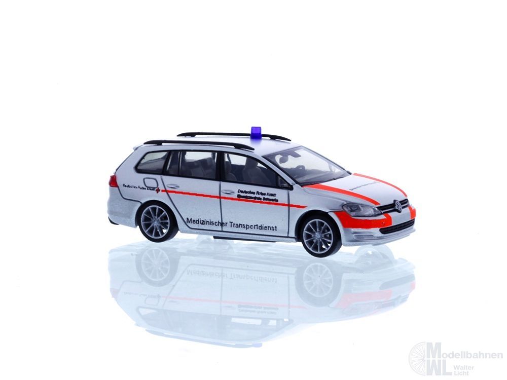 Rietze 53329 - Volkswagen Golf 7 Variant DRK med. Transportdienste Iserlohn-Land H0 1:87
