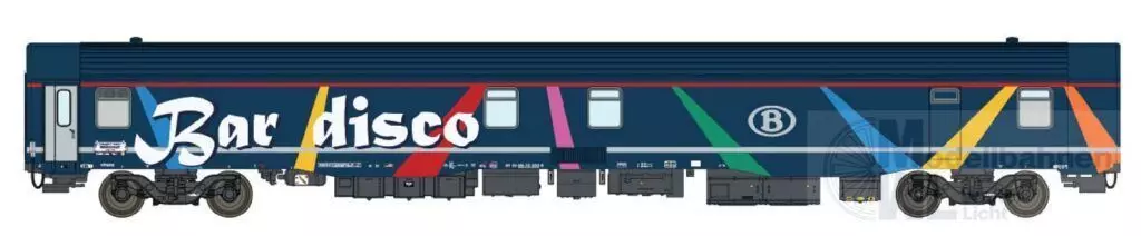 LS Models 92998 - Personenwagen I10 SNCB Ep.V BarDisco SR2 H0/GL