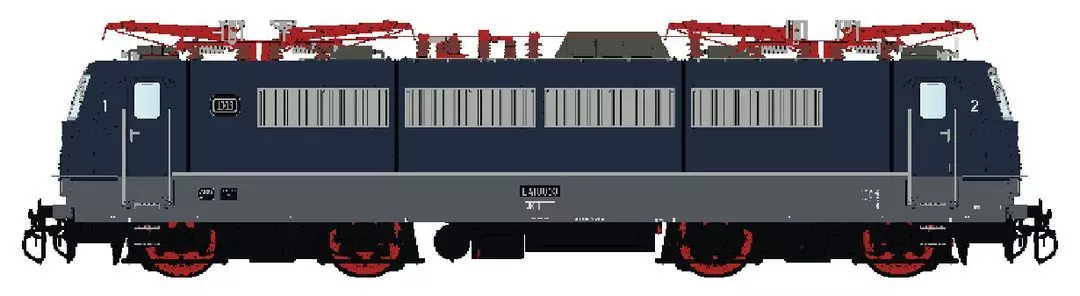 LS Models 16023DC - E-Lok E 410 003 DB Ep.IIIb H0/GL