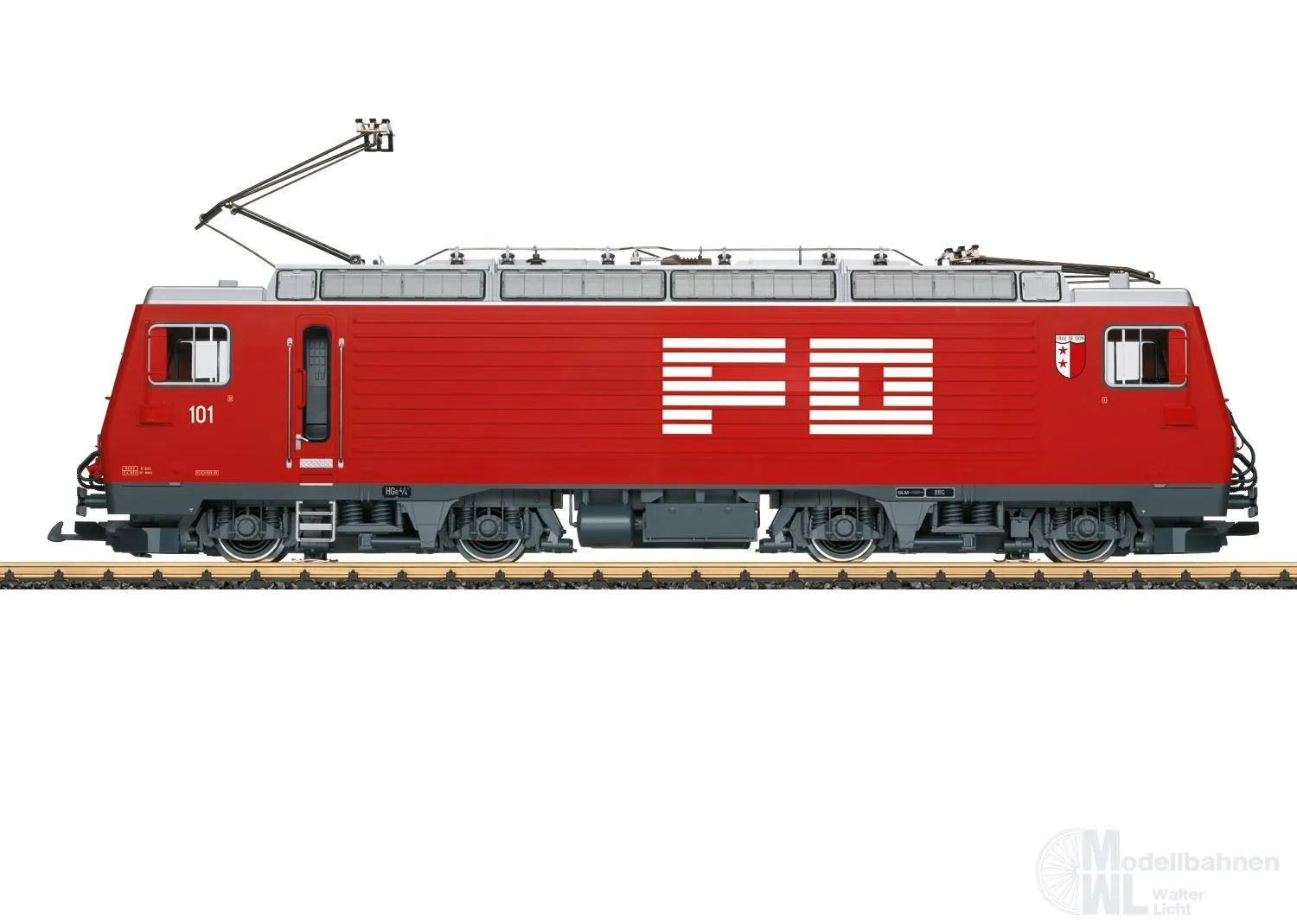 LGB 23103 - E-Lok HGe 3/4 FO Ep.V Loknummer 101 1:22,5 Sound