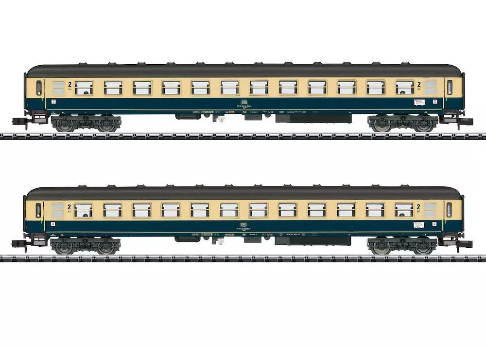 Trix 18276 - Schnellzugwagen Set DB Ep.V 2.tlg. N 1:160