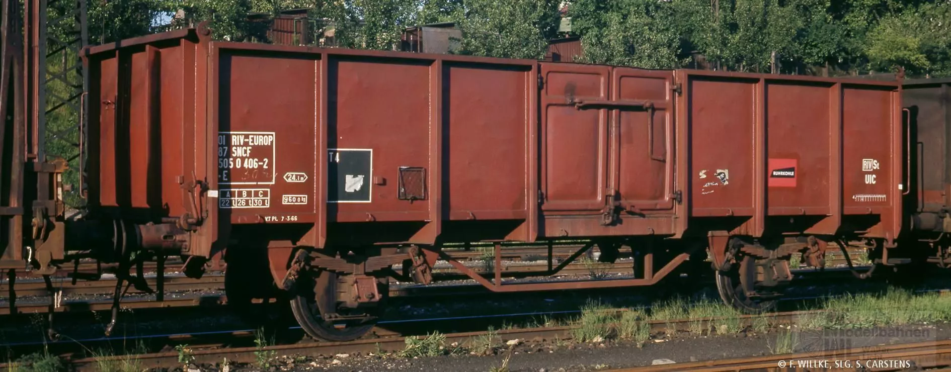 Brawa 50067 - Güterwagen offen SNCF Ep.IV 01 87 505 0 224-9 H0/GL