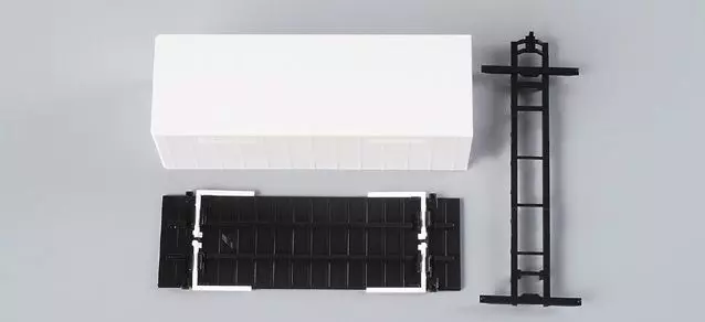 Herpa 81153 - Wechsel-Gardinenplane mit Grundplatte 7,45m 1:87