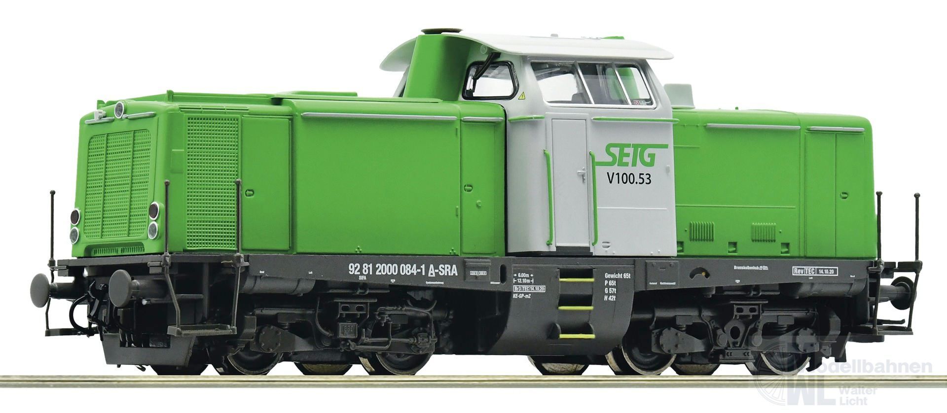 Roco 52563 - Diesellok V 100.53 SETG Ep.VI H0/GL