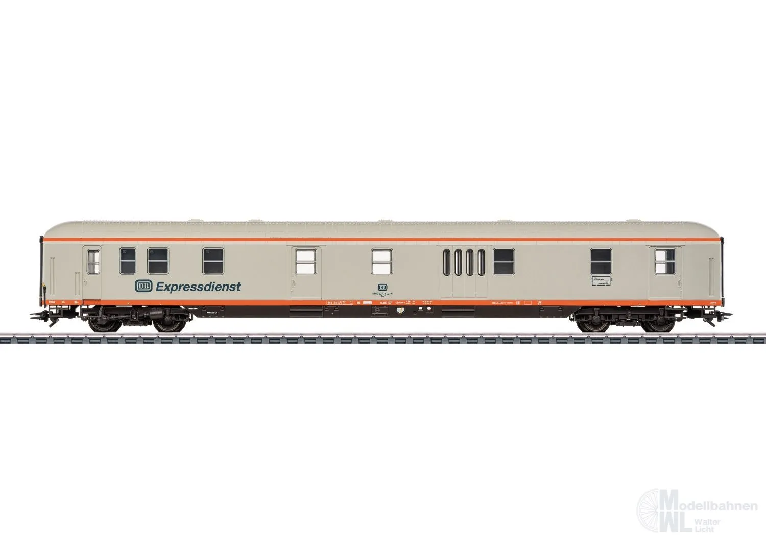 Märklin 42831 - Gepäckwagen Expressdienst DB Ep.IV H0/WS