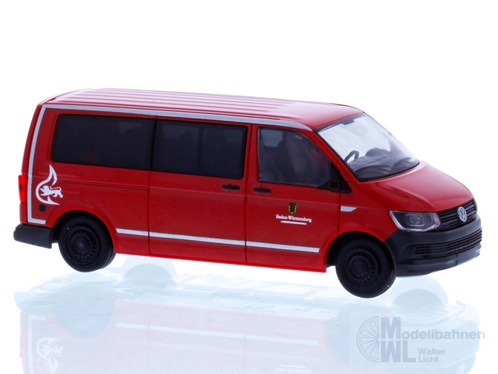 Rietze 53803 - Volkswagen T6 Landesfeuerwehrschule Baden-Württemberg H0 1:87
