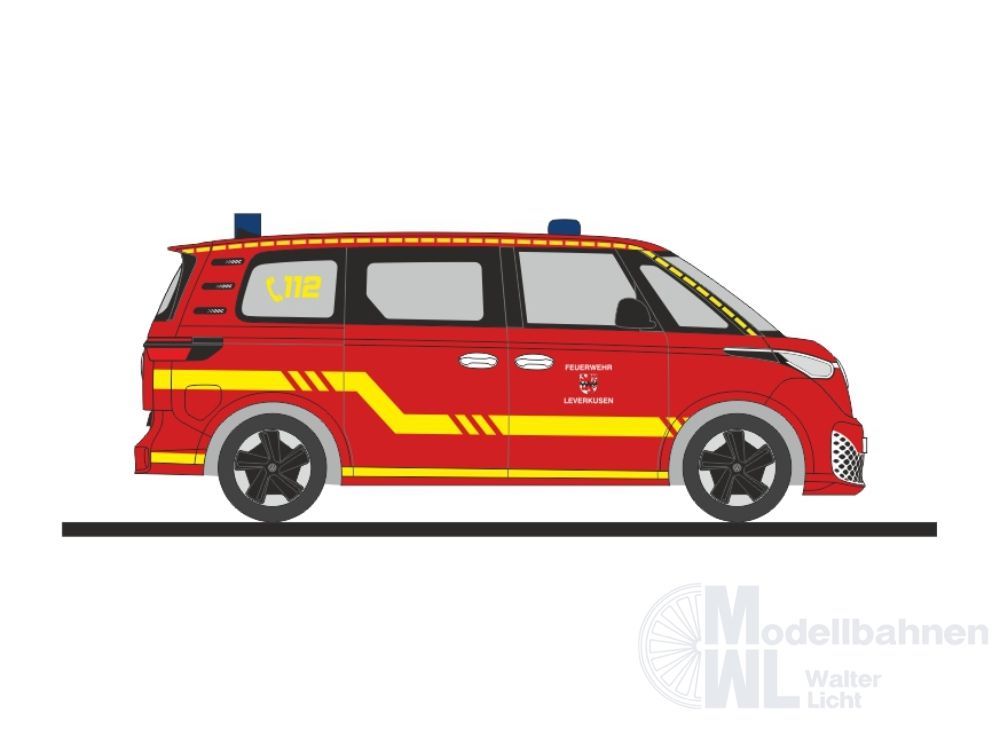 Rietze 51411 - Volkswagen ID.Buzz People FW Leverkusen H0 1:87