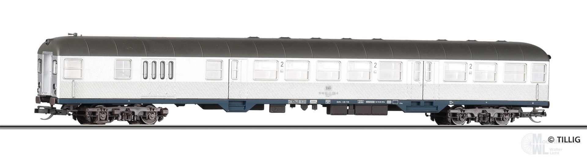 Tillig 13832 - Silberling Steuerwagen DB Ep.IV BDnf 238 TT 1:120