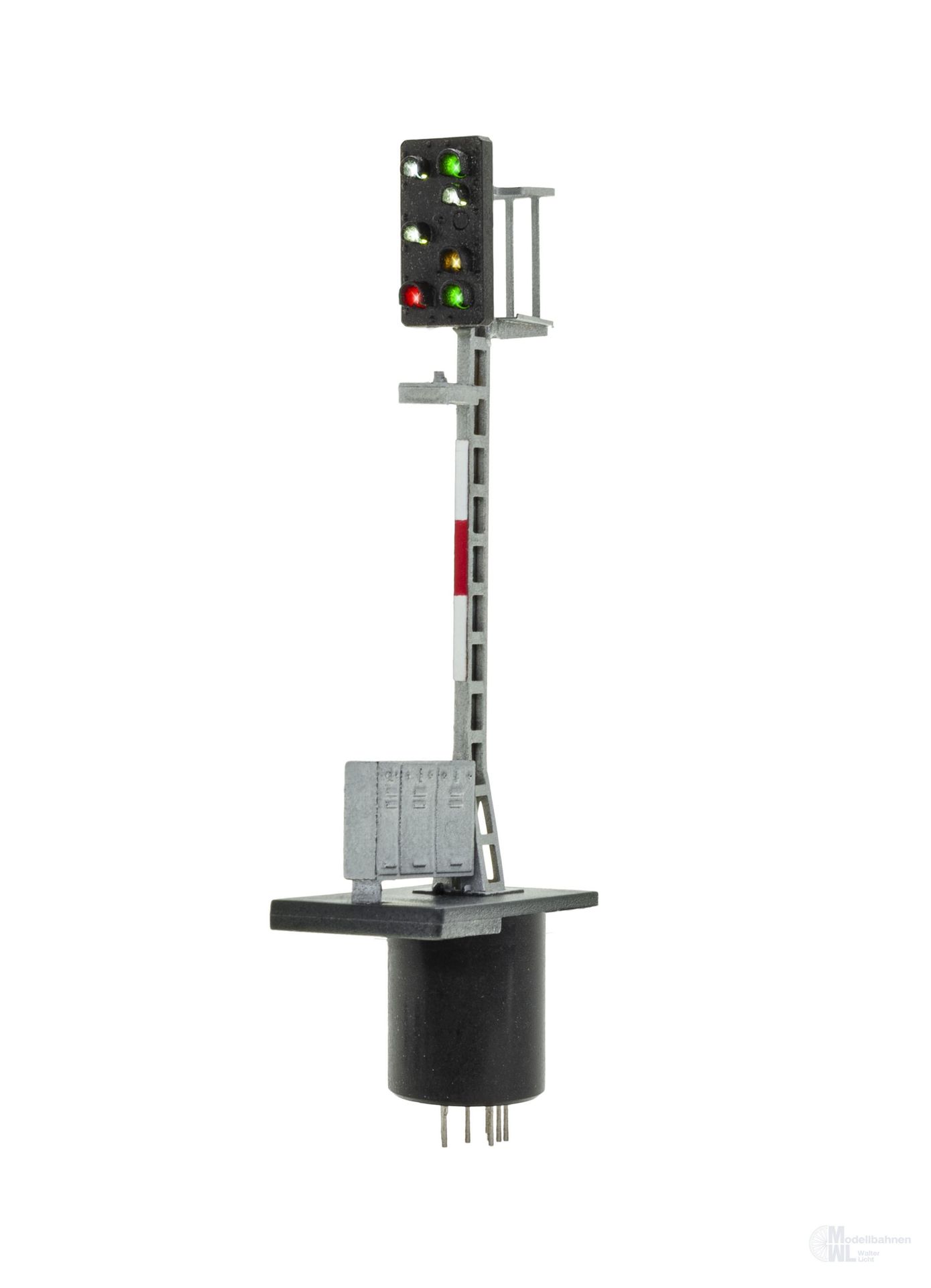 Viessmann 4690 - Licht-Hauptsignal 4-begriffig mit Ersatzsignal und Verschubs-/Rangiersign