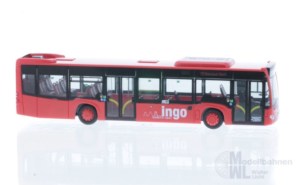 Rietze 73457 - Mercedes-Benz Citaro ´15 Saar Mobil - Ingo Bus St. Ingbert H0 1:87 Rietze 73457 - Mercedes-Benz Citaro ´15 Saar Mobil - Ingo Bus St. Ingbert H0 1:87