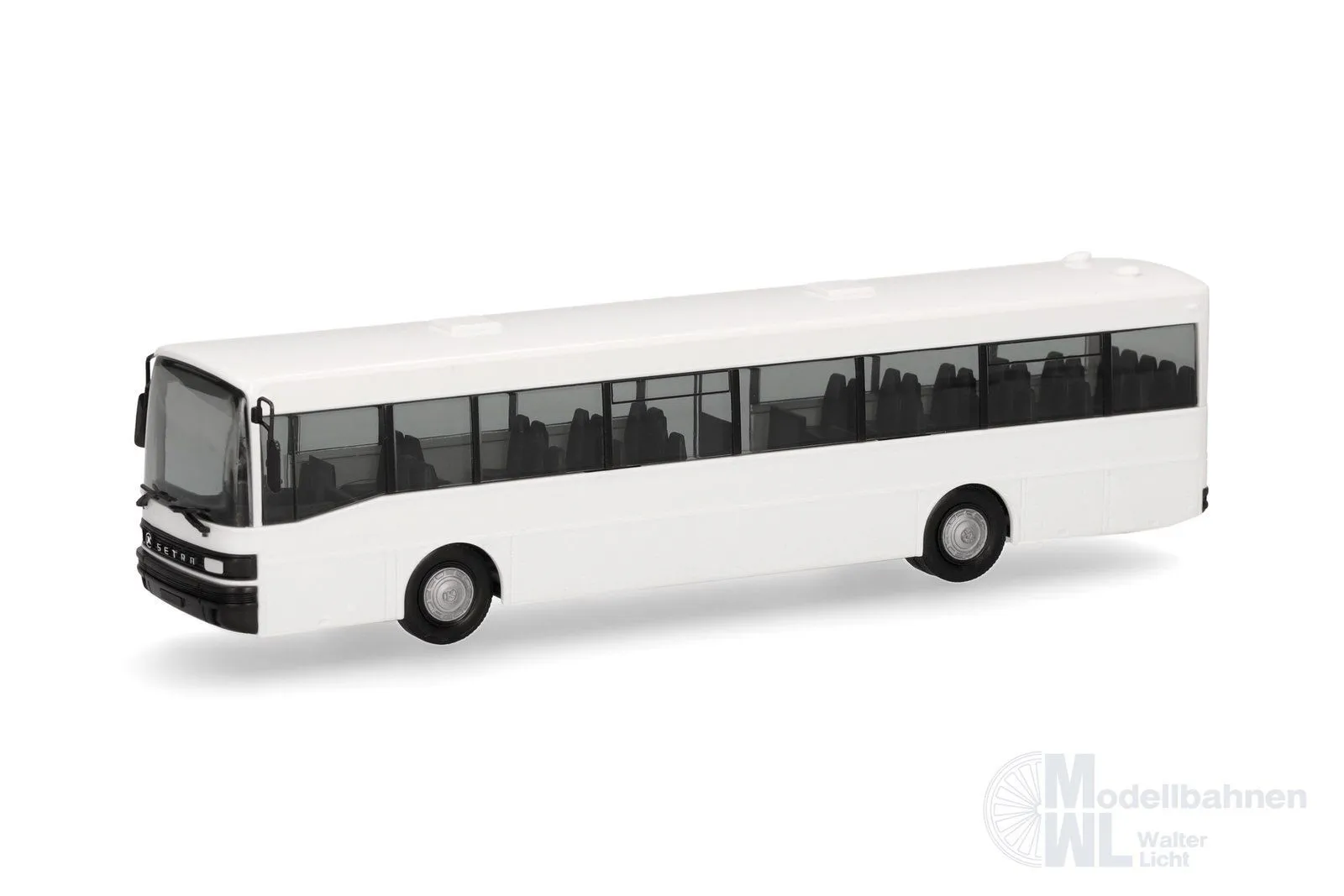 Herpa 014304 - MiKi Setra 215 SL weiß 1 Stück H0 1:87