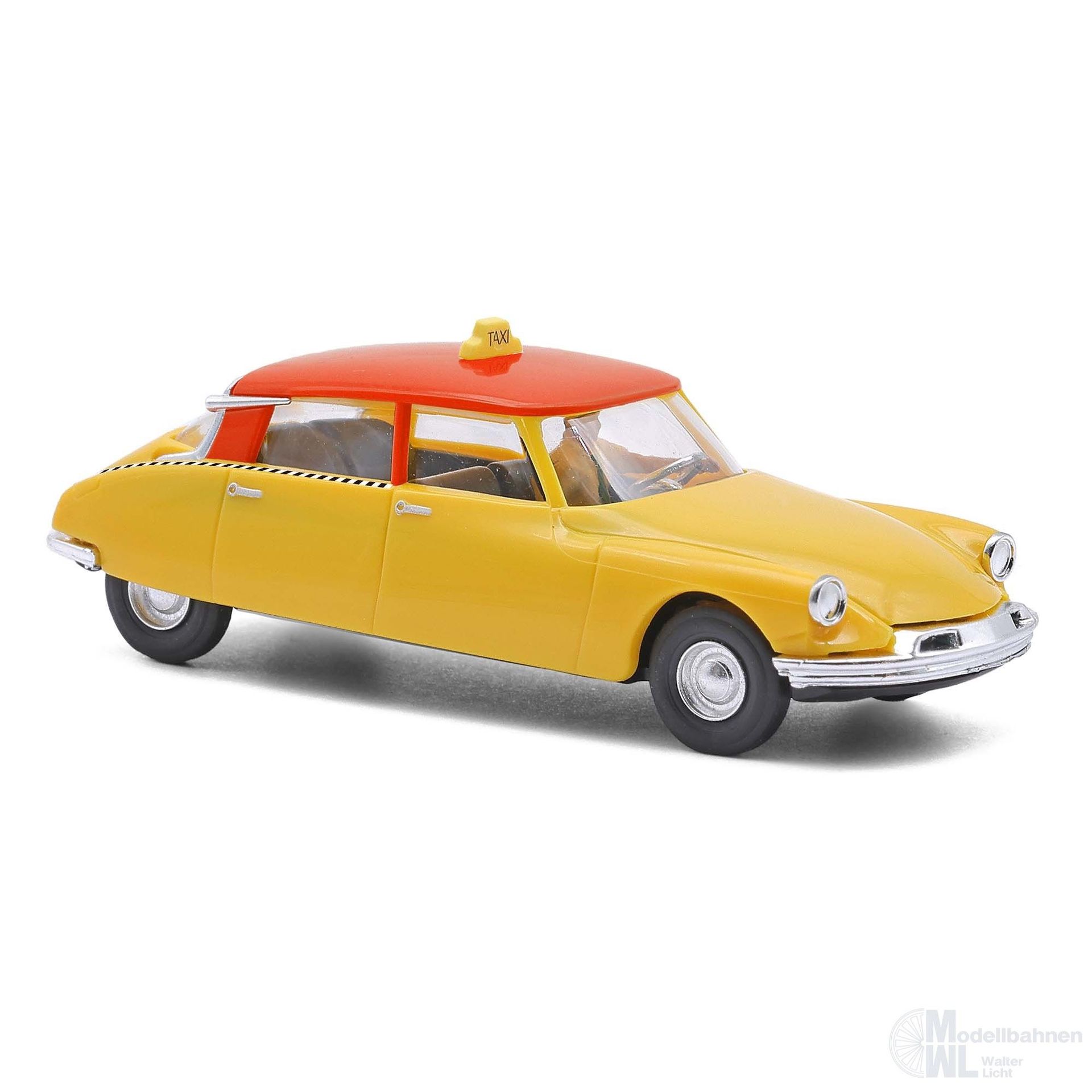 Busch 48015 - Citroen DS 19 Taxi mit Fahrer H0 1:87
