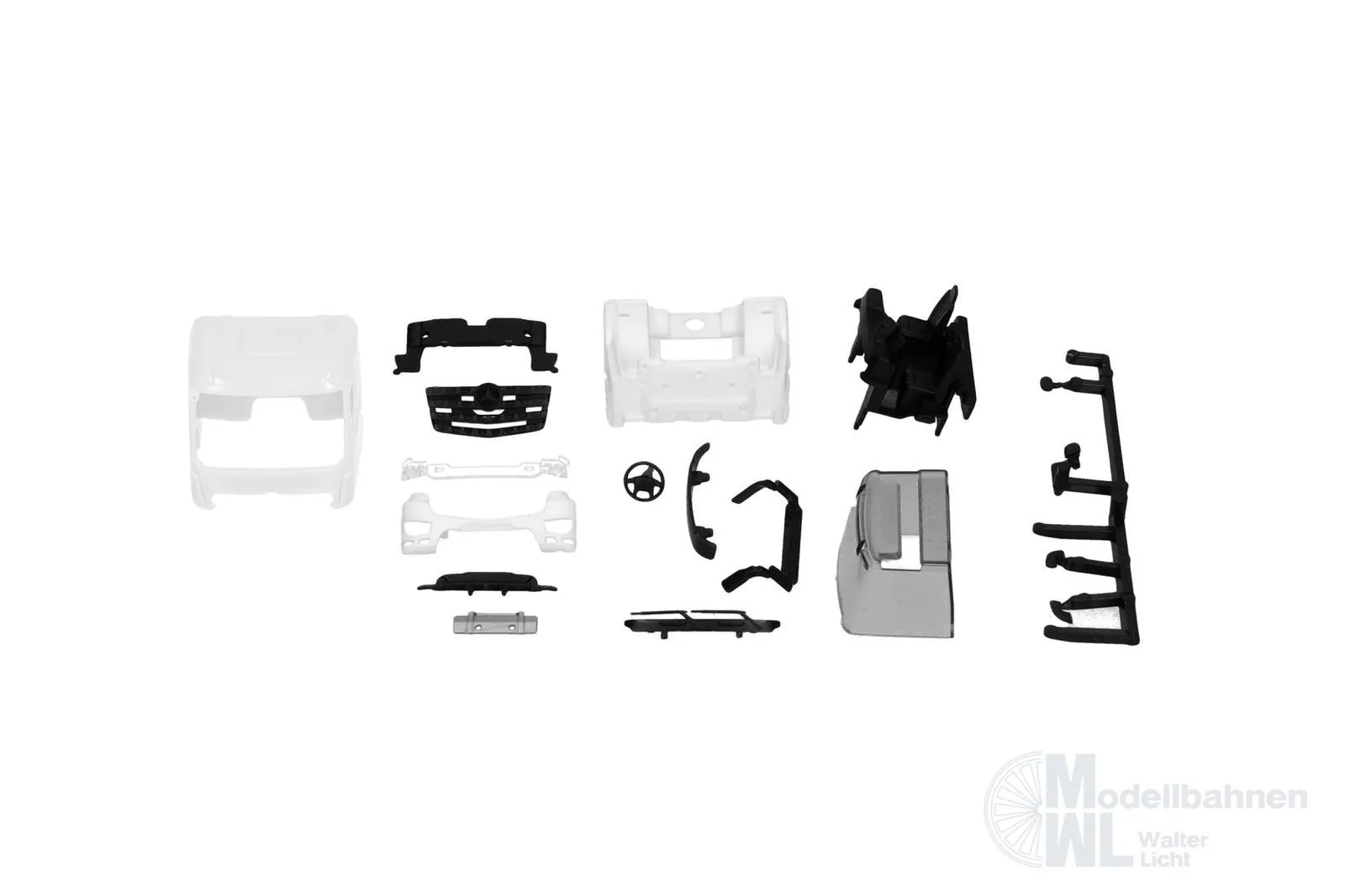 Herpa 086400 - Fahrerhaus Mercedes-Benz Arocs M mit Spiegelkamera 2 St. H0 1:87