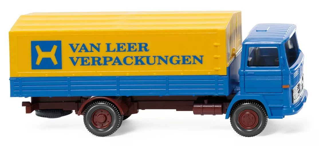 Wiking 043701 - Pritschen-Lkw Mercedes-Benz 1317 Van Leer H0 1:87
