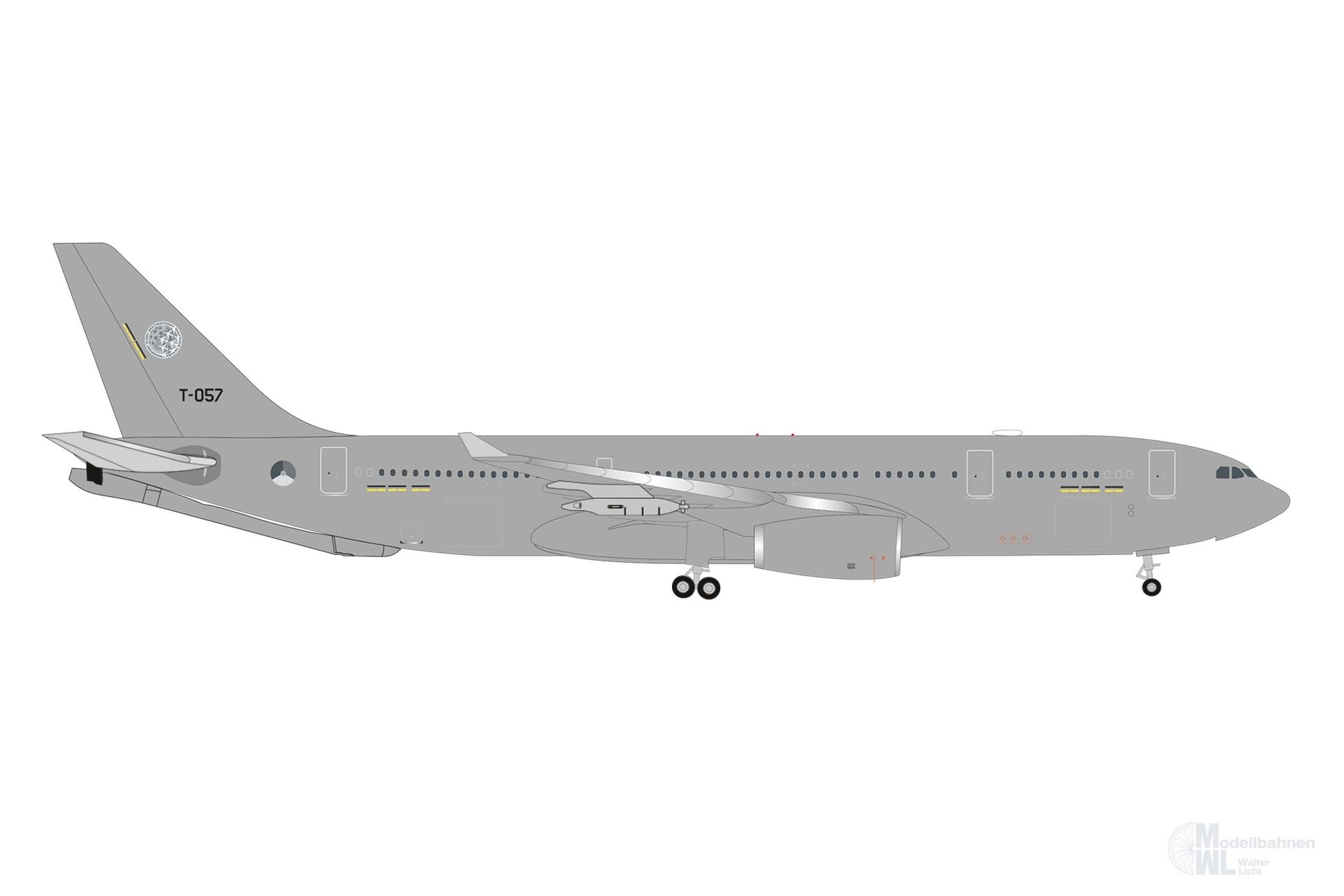 Herpa 539166 - Airbus A330MRTT NATO T-057 1:500
