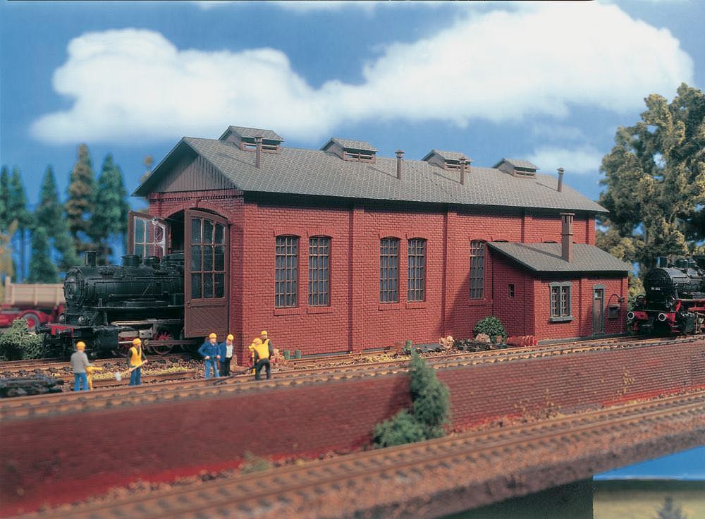 Vollmer 45762 - Lokschuppen einständig H0 1:87