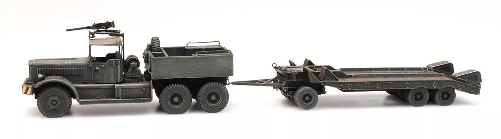 ARTITEC b.v. 6870283 - B M19 Diamond T met aanhanger H0 1:87