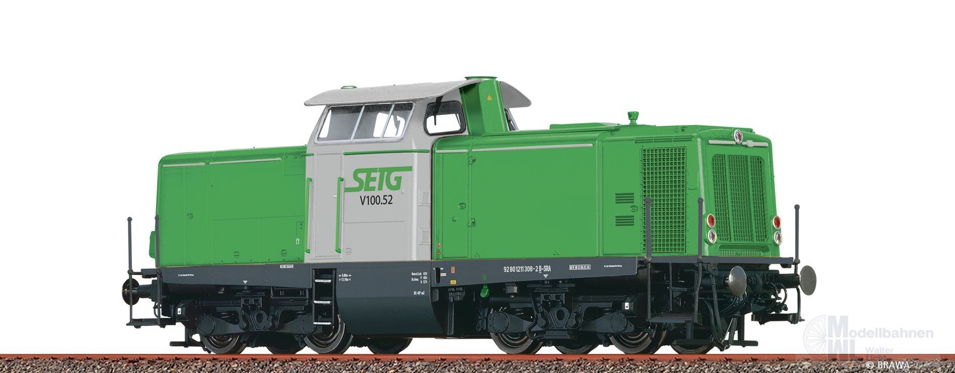 Brawa 70054 - Diesellok BR 211 SETG Ep.VI H0/GL Digital Sound