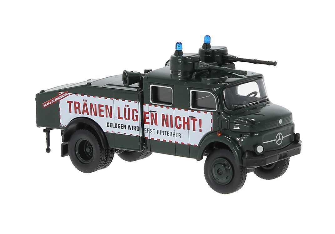 Brekina 47182 - Mercedes-Benz LA1113 Wasserwerfer Stuttgart 21 H0 1:87