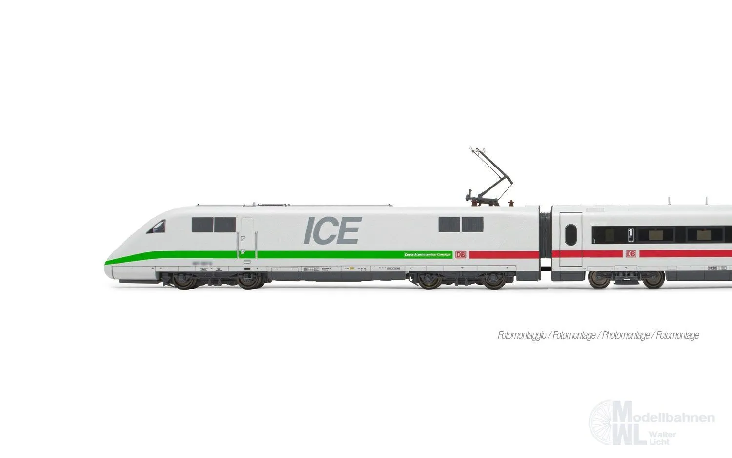 Lima 1754 - Triebzug ICE 1 DB Ep.VI Klimaschützer 4.tlg. H0/GL