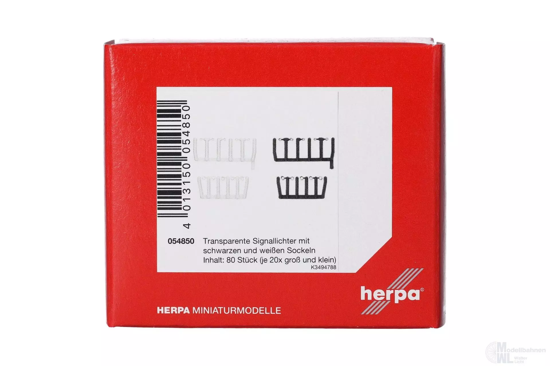 Herpa 054850 - Zub. 80 Signallichter transpar H0 1:87