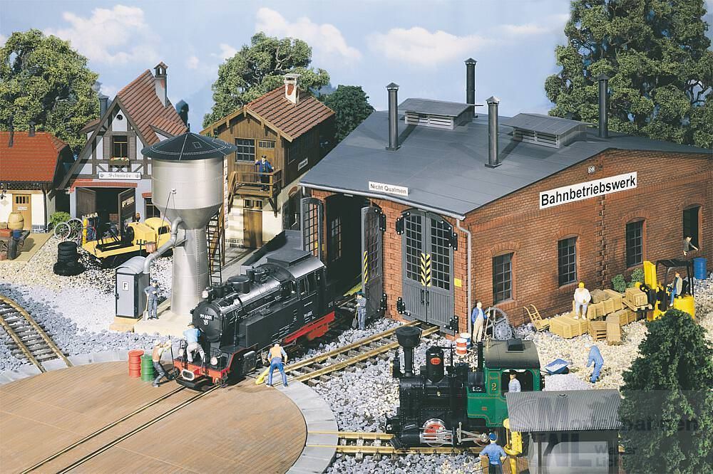 Pola 331752 - Ringlokschuppen Ergänzungs-Se Spur G 1:22,5