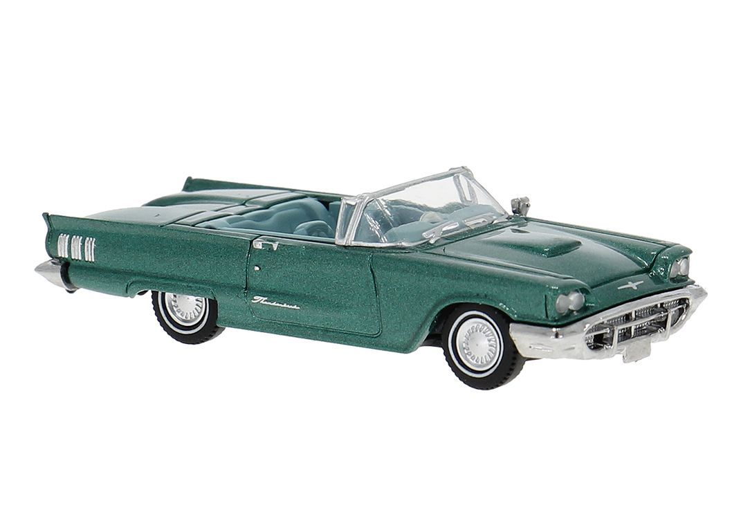 Brekina 18201 - Ford Thunderbird, offen grün H0 1:87