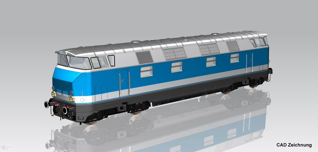 Piko 52586 - Diesellok V200 1001 DR Ep.III Messe Leipzig H0/WS Sound