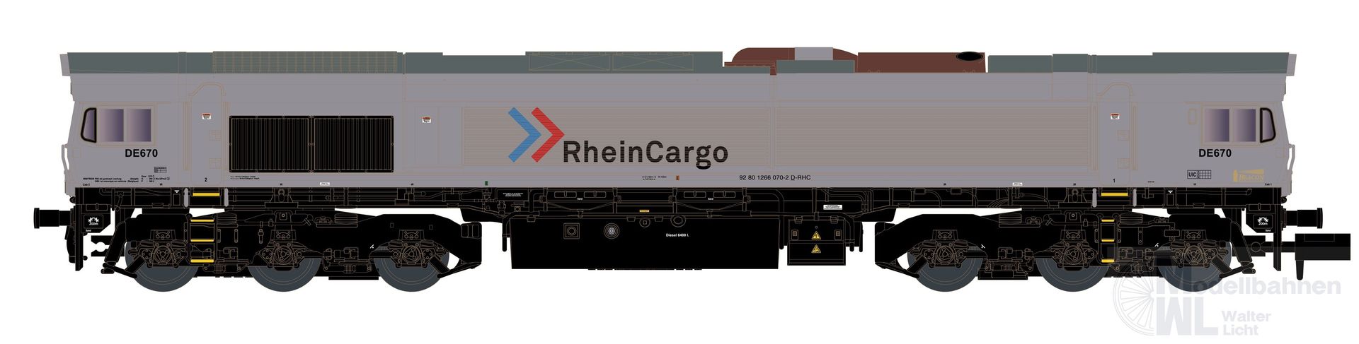 Kato 10837 - Diesellok Class 66 RHC Ep.VI N 1:160