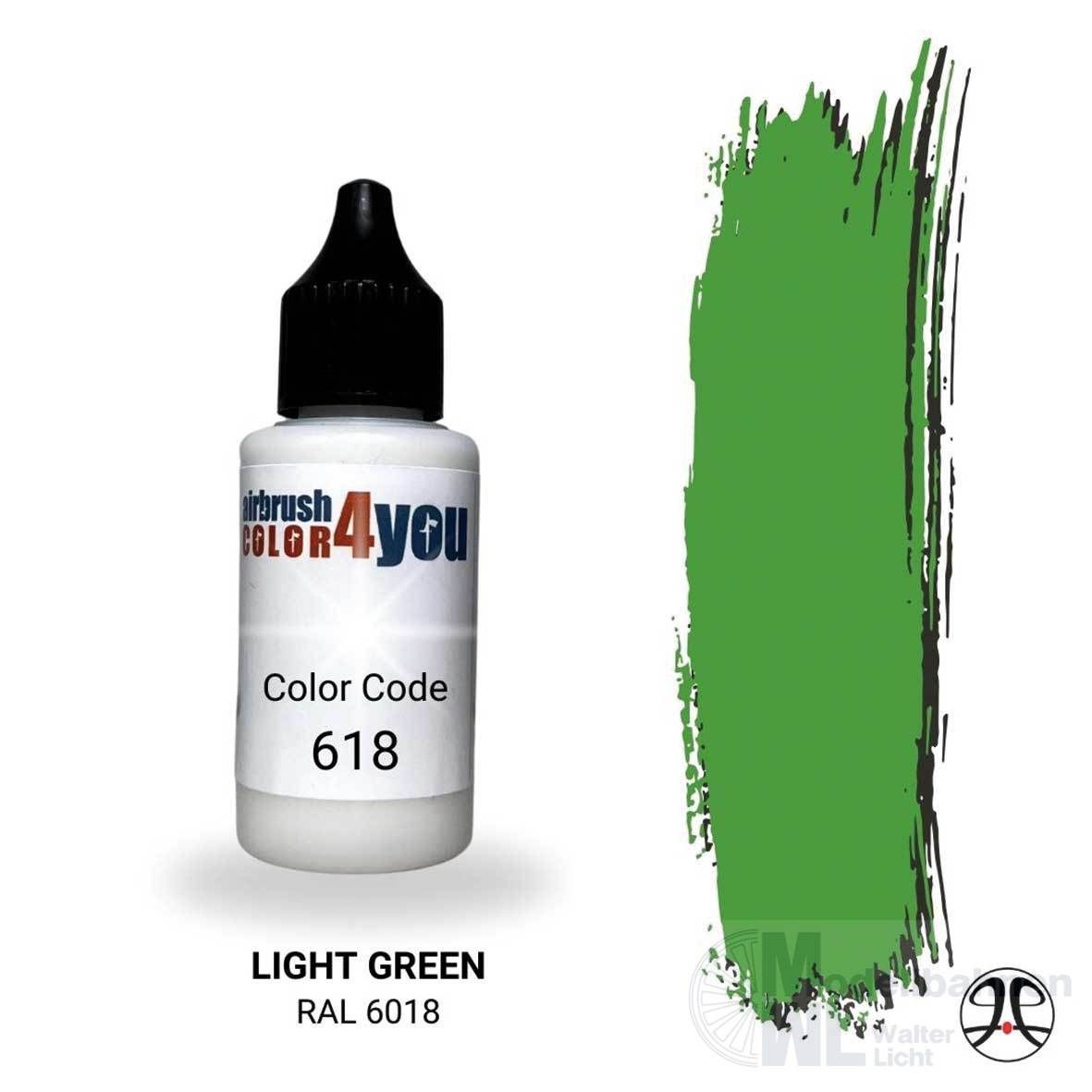 Busch 961000618 - Acrylfarbe Gelbgrün RAL6018 30ml