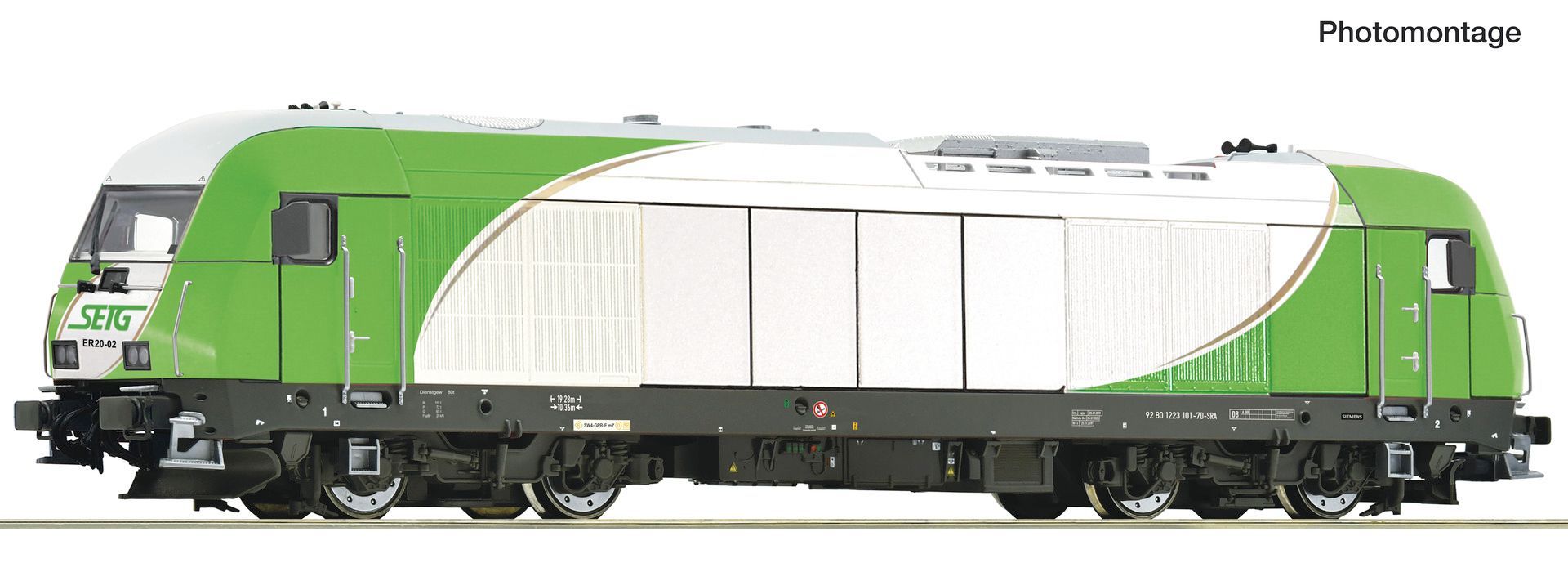 Roco 7310130 - Diesellok 223 101-7 SETG Ep.VI H0/GL SOUND