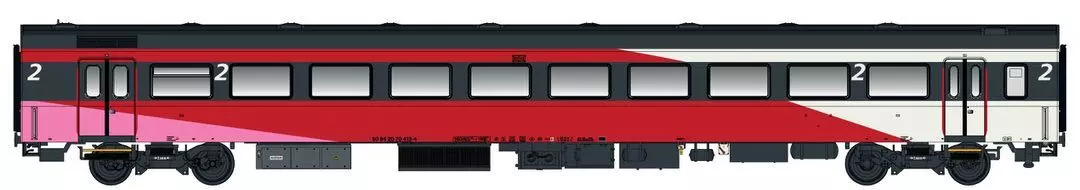 LS Models 44057-2 - Personenwagen ICRm 2.Kl. B NS/FYRA Ep.VI Wg.26 H0/GL