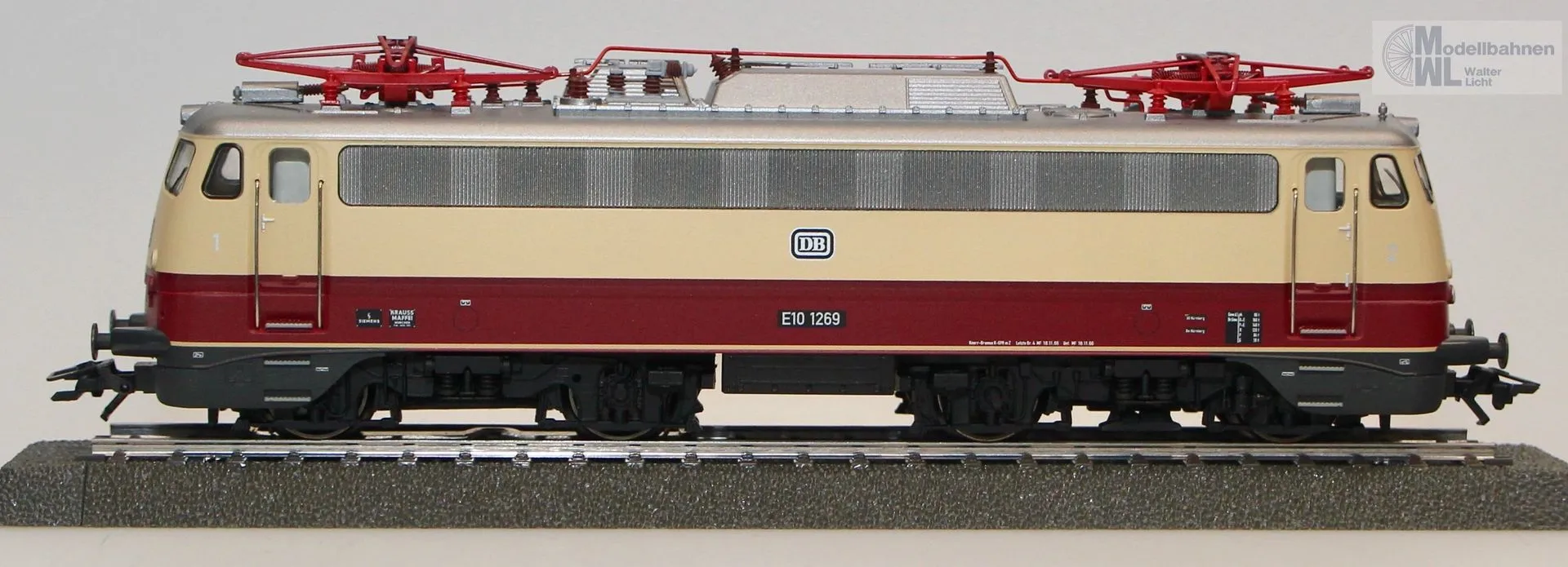 Märklin 39123 - MÄRKLIN - E-Lok BR E 10.12 DB Ep.III H0/WS Sound