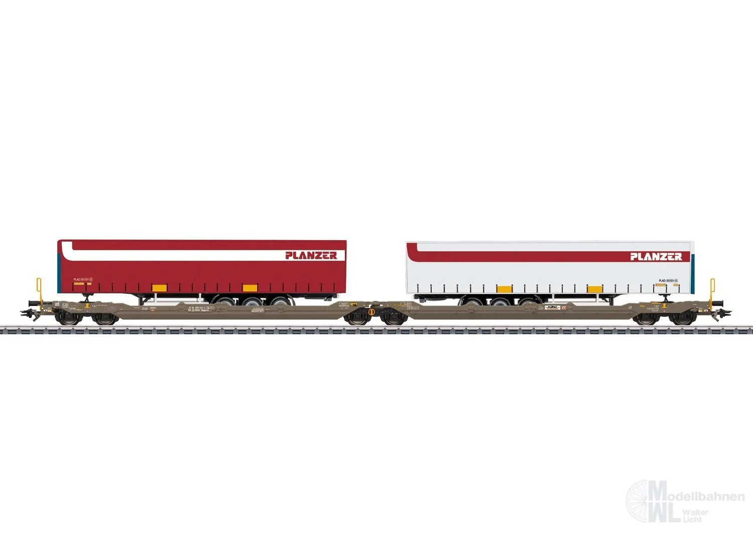 Märklin 47475 - Gelenk-Taschenwagen HUPAC AG Ep.VI H0/WS