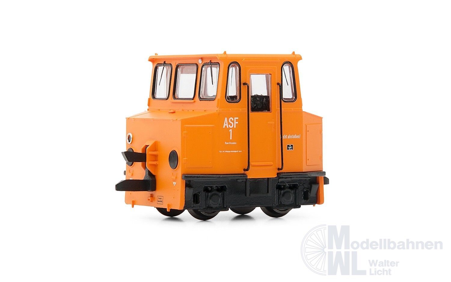 Arnold 2639D - Akku-Schleppfahrzeug DR Ep.IV orange-schwarz N 1:160 Digital