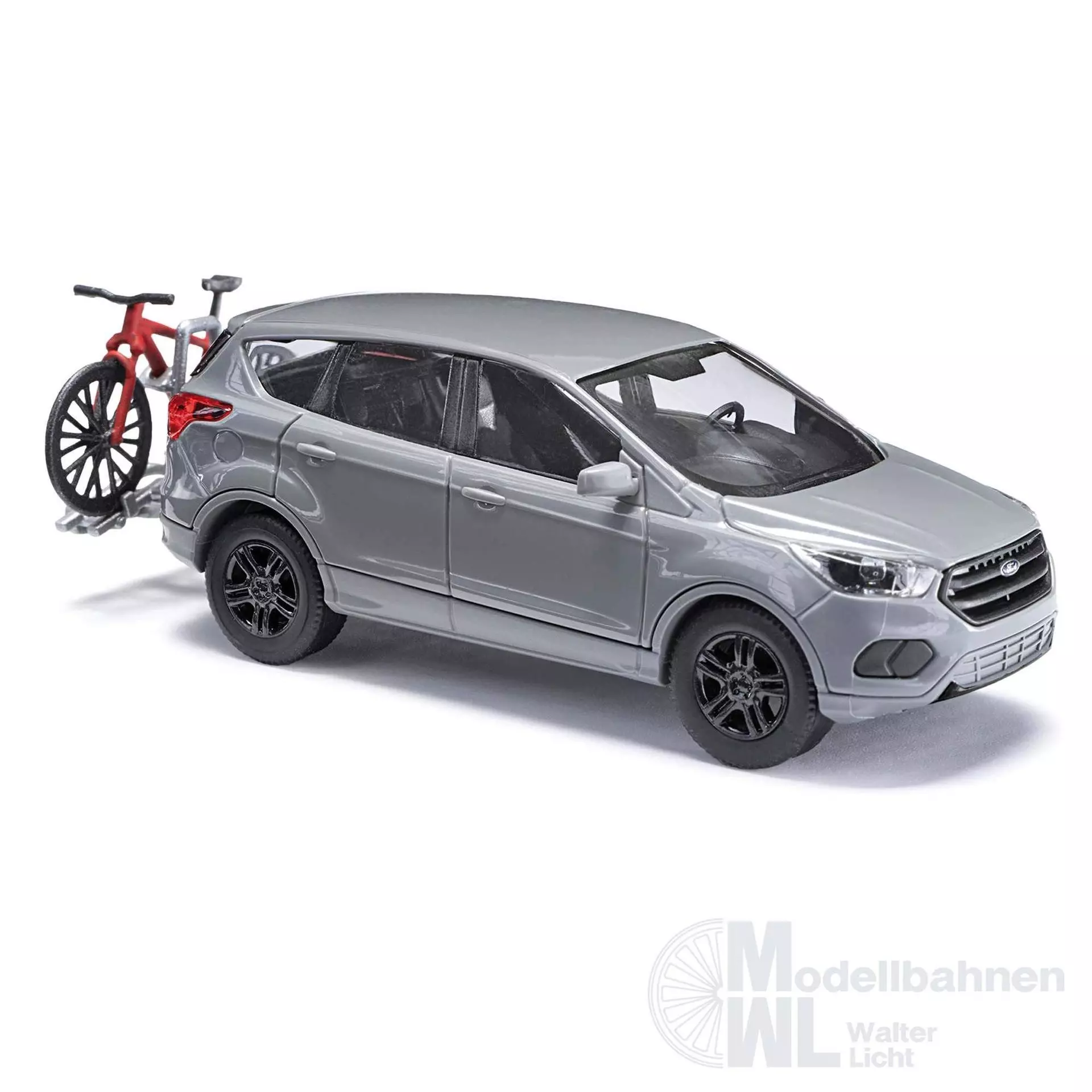 Busch 53528 - Ford Kuga mit Biketräger und Fahrrad H0 1:87