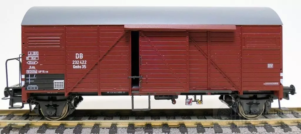 Exact Train 23632 - Güterwagen gedeckt DB Ep.III Bremen Gmhs35 H0/GL