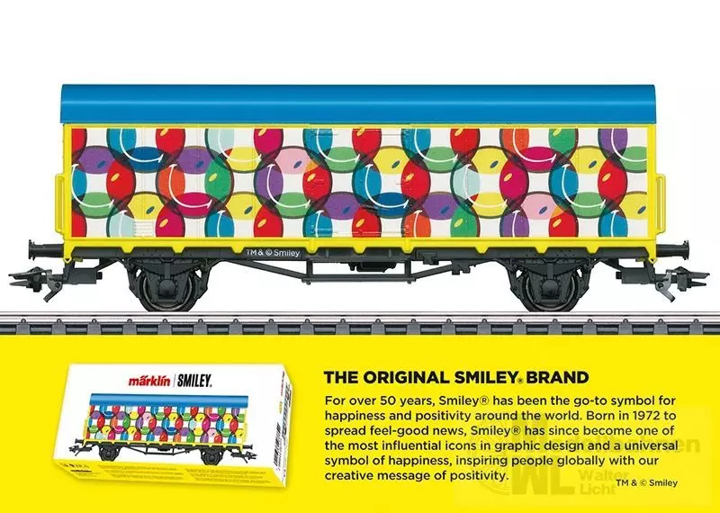 Märklin 48882 - MÄRKLIN - Smiley Wagen 2024 H0/WS