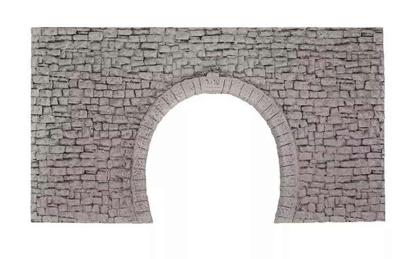 Noch 58027 - Tunnel-Portal 2-gleisig, 23 x 12,7 cm H0e/H0m