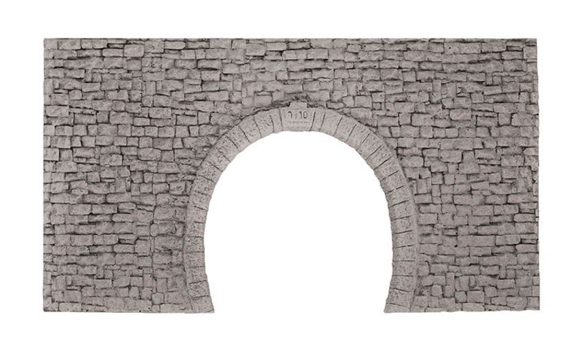 Noch 58027 - Tunnel-Portal 2-gleisig, 23 x 12,7 cm H0e/H0m